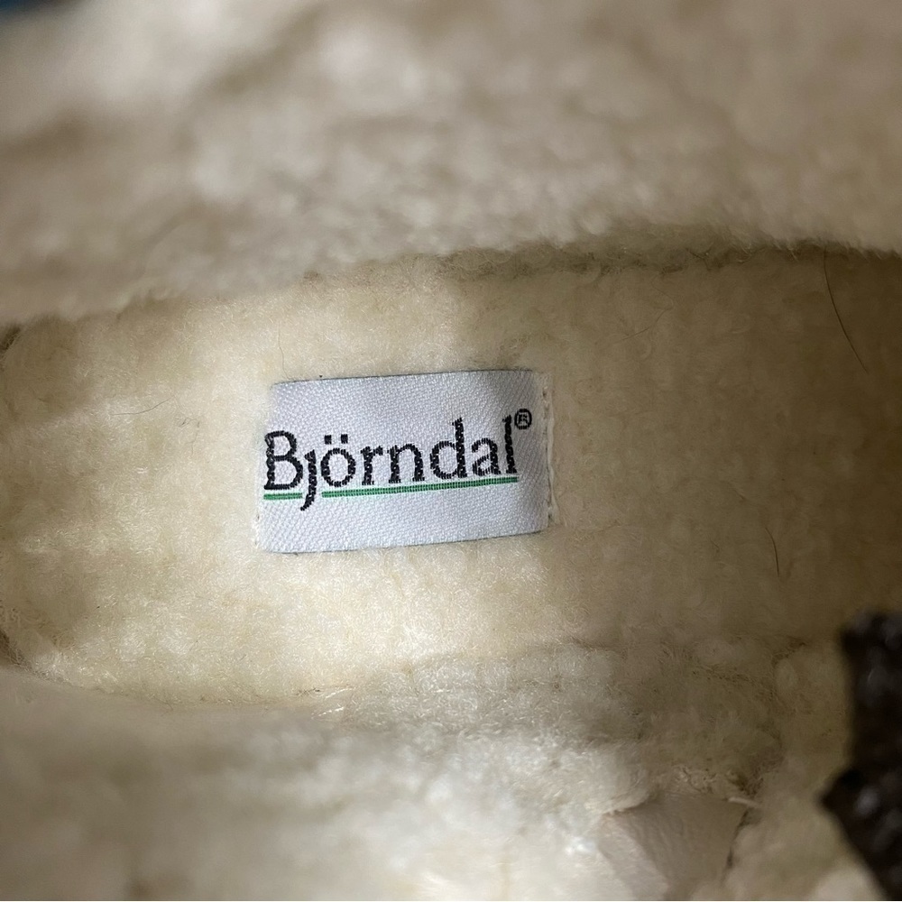 Brown Sherpa-Lined Hiker Boots | Björndal Everly 6.5 - Picture 13 of 15